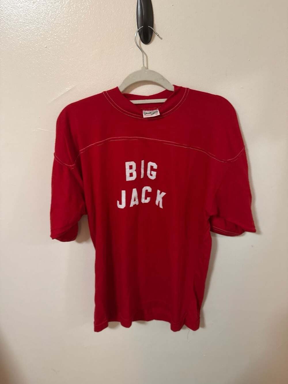 Vintage Gator 'Big Jack' Red Varsity Style Football T-Shirt